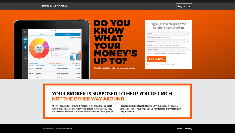 Personal Capital | Landing Page