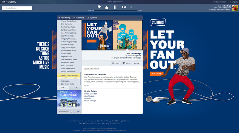 StubHub 2015 Digital