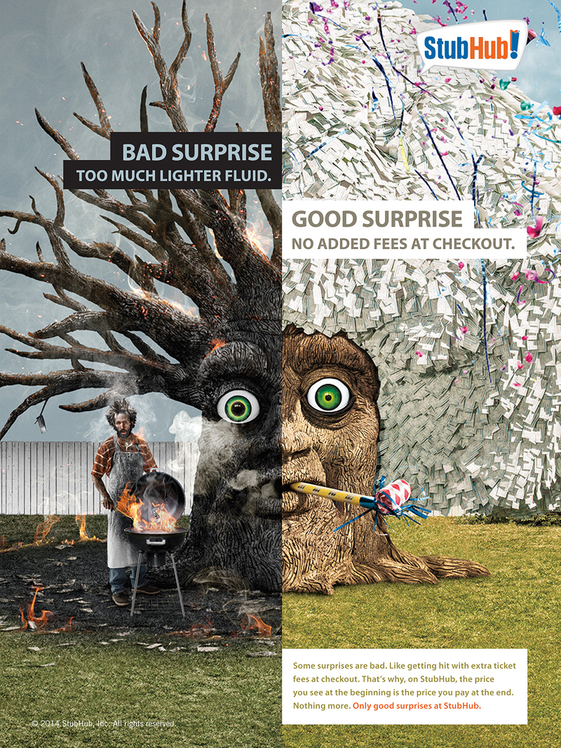 StubHub | Only Good Surprises